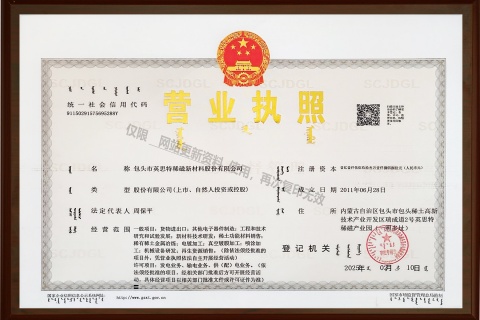 營業(yè)執(zhí)照